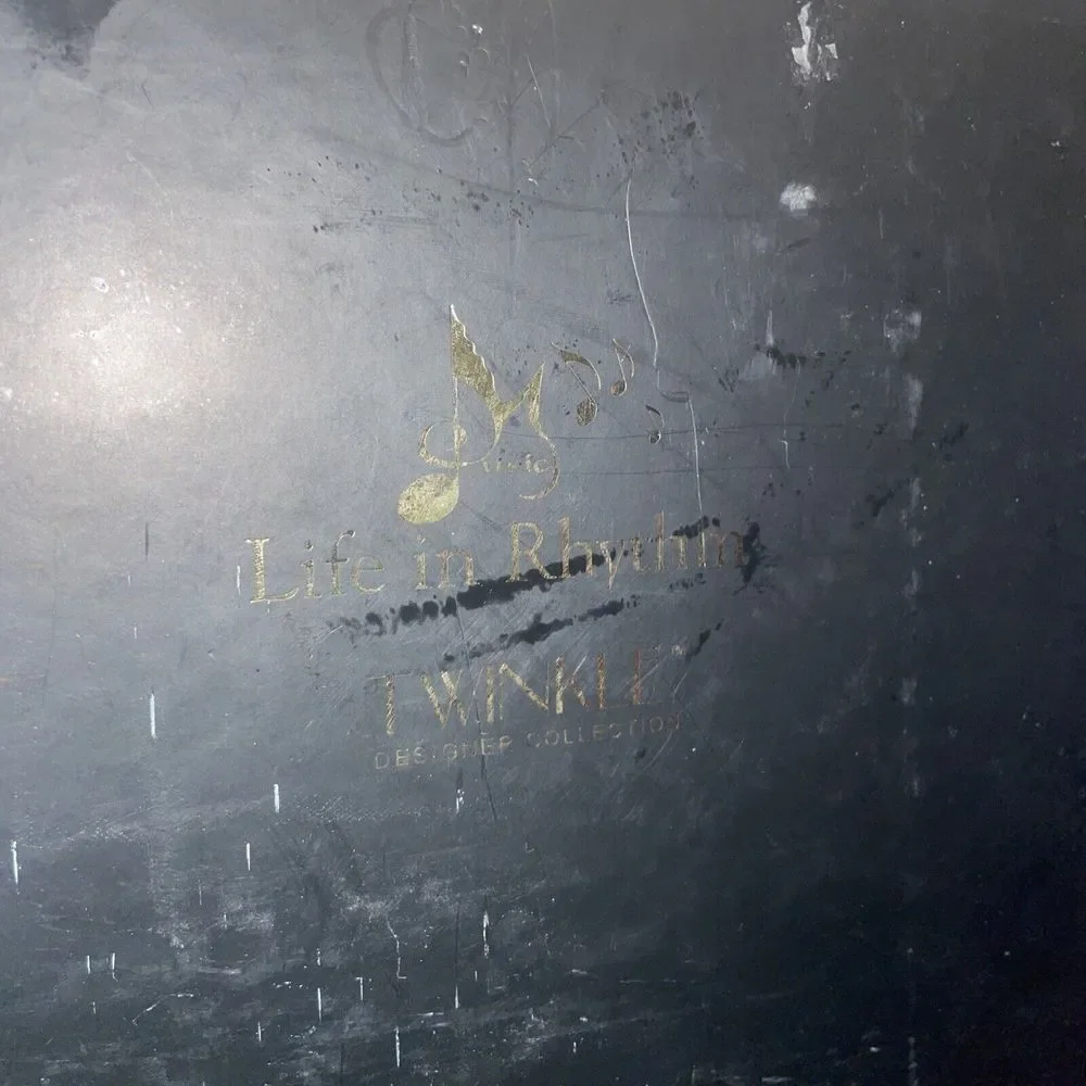 Extremely Rare! life‎ in rhythm twinkle designer collection framed Music art